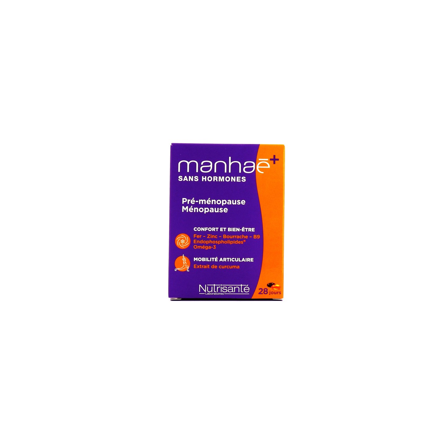 Nutrisanté Manhaé + sans hormones - 56 capsules