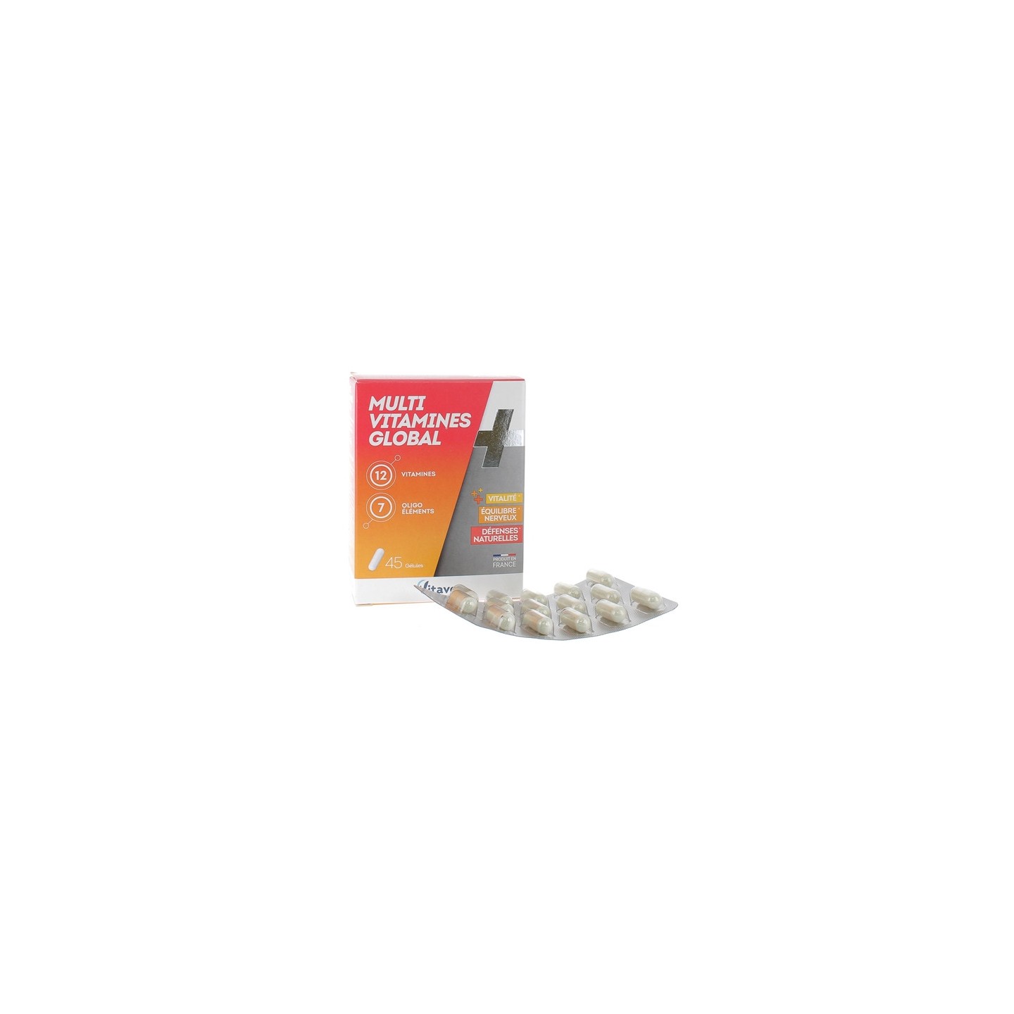 Nutrisanté Multi Vitamines Global - 45 gélules