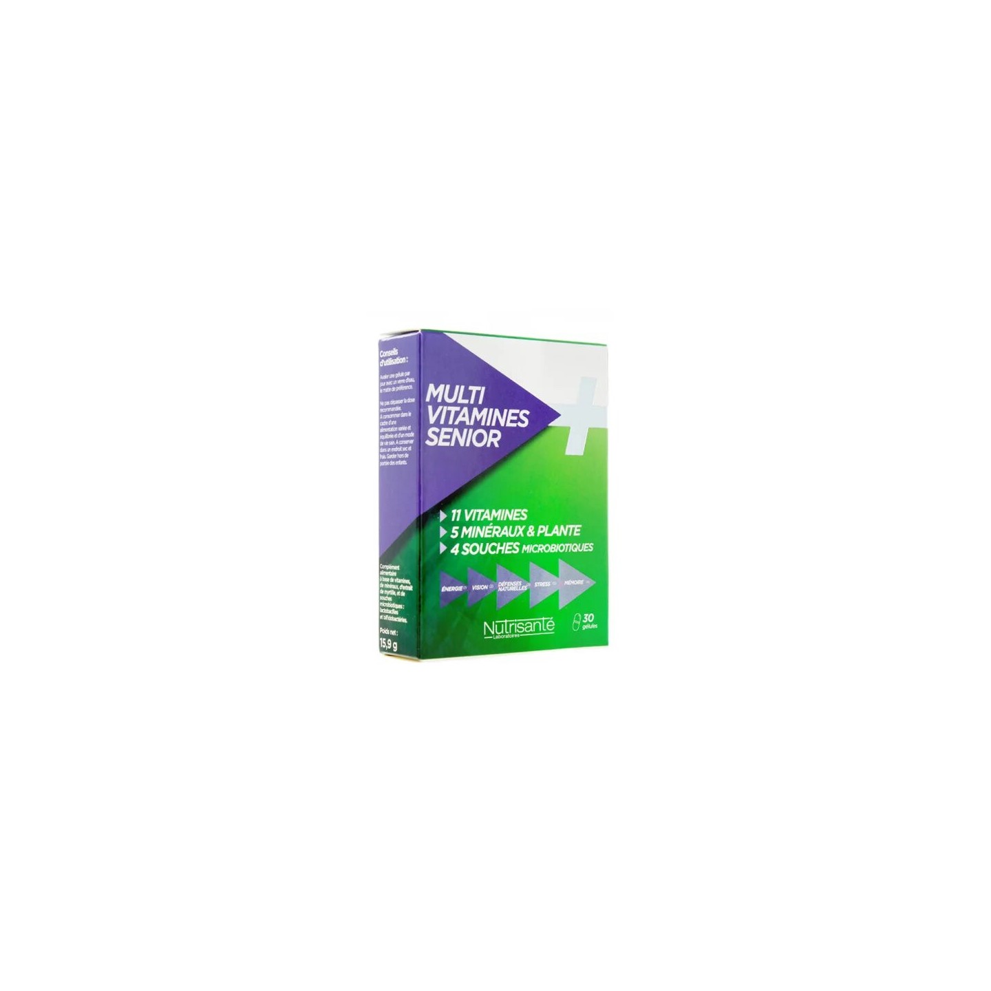 Nutrisanté Multivitamines Senior - 30 gélules