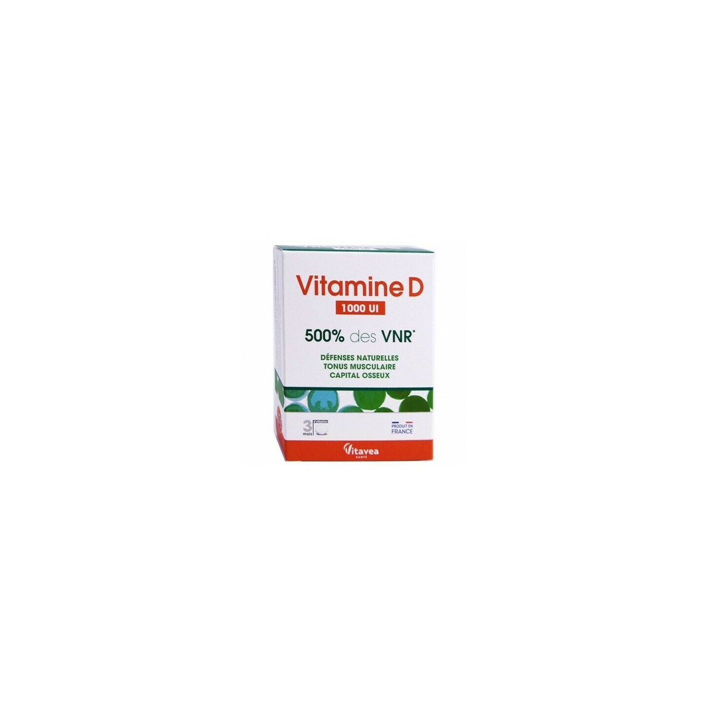 Nutrisanté Vitamine D 500% - 90 comprimés