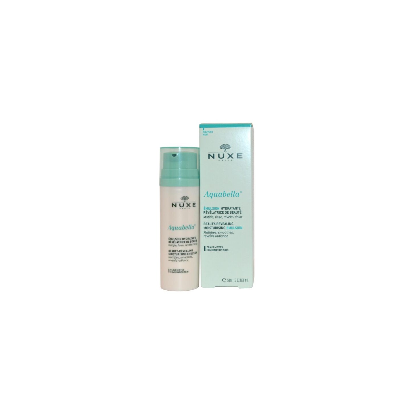 Nuxe Aquabella émulsion hydratante révélatrice de beauté - 50ml