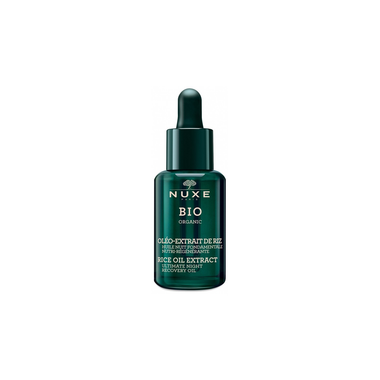 Nuxe Bio Huile nuit fondamentale nutri-régénérante - 30ml