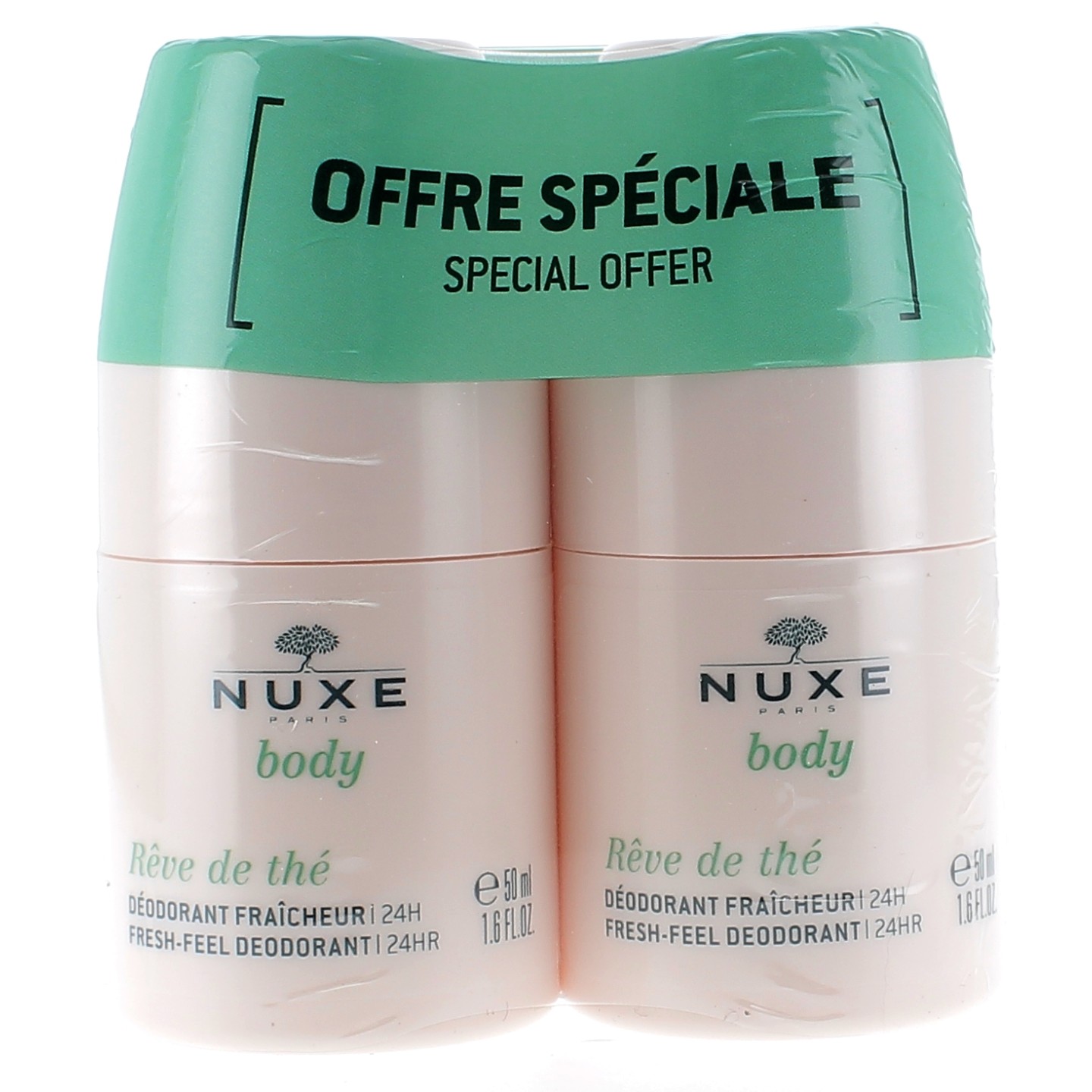 Nuxe Body déodorant longue durée - 2x50ml