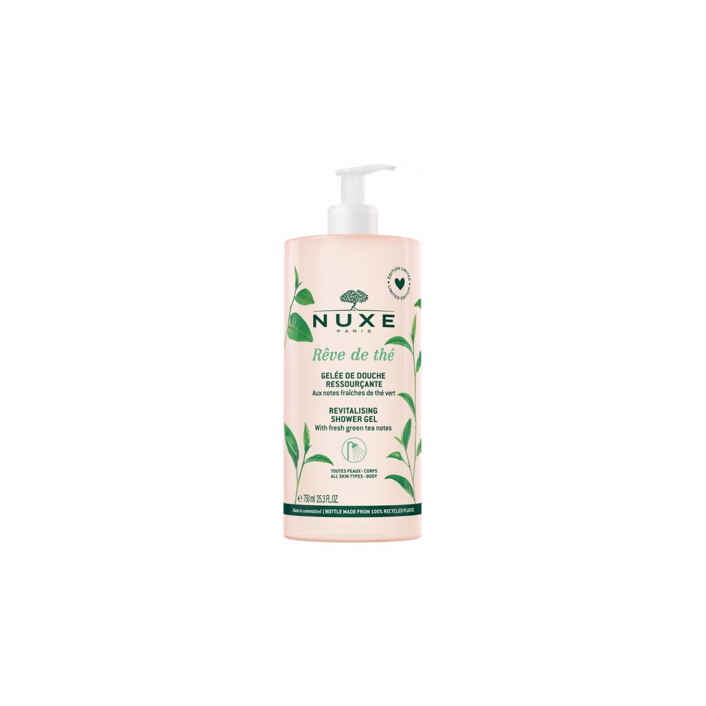 Nuxe Body Rêve de Thé Gelée de douche ressourçante - 750ml