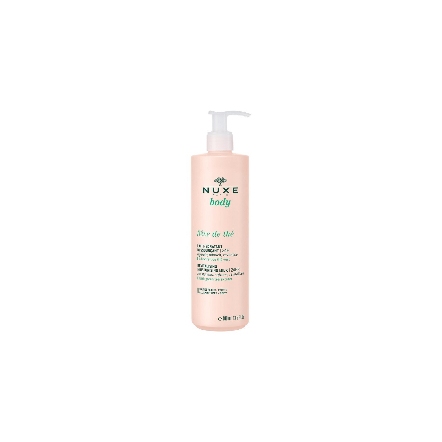 Nuxe Body Rêve de Thé Lait hydratant ressourçant 24h - 400ml
