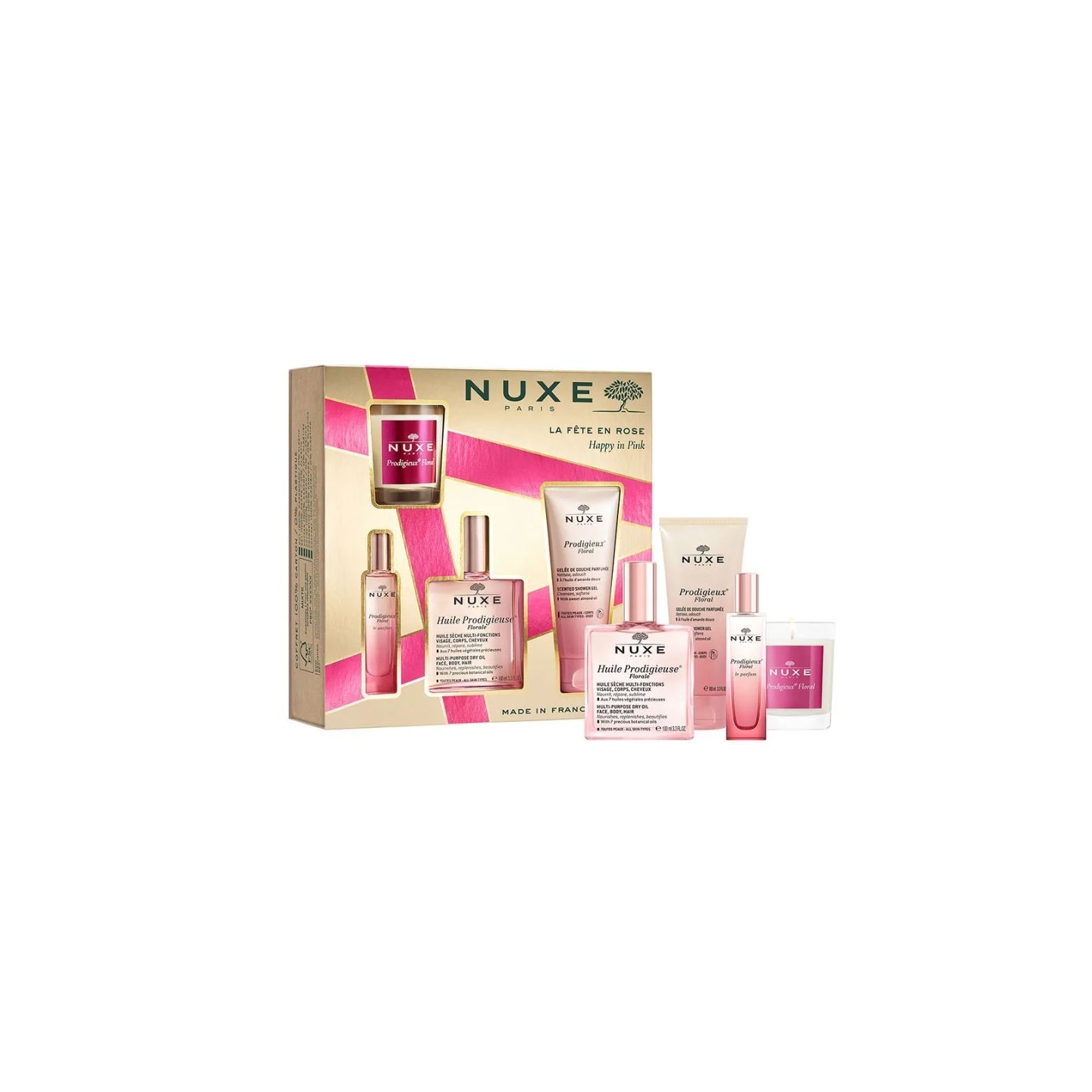 Nuxe Coffret La Fête en Rose Prodigieuse® Florale - 4 produits