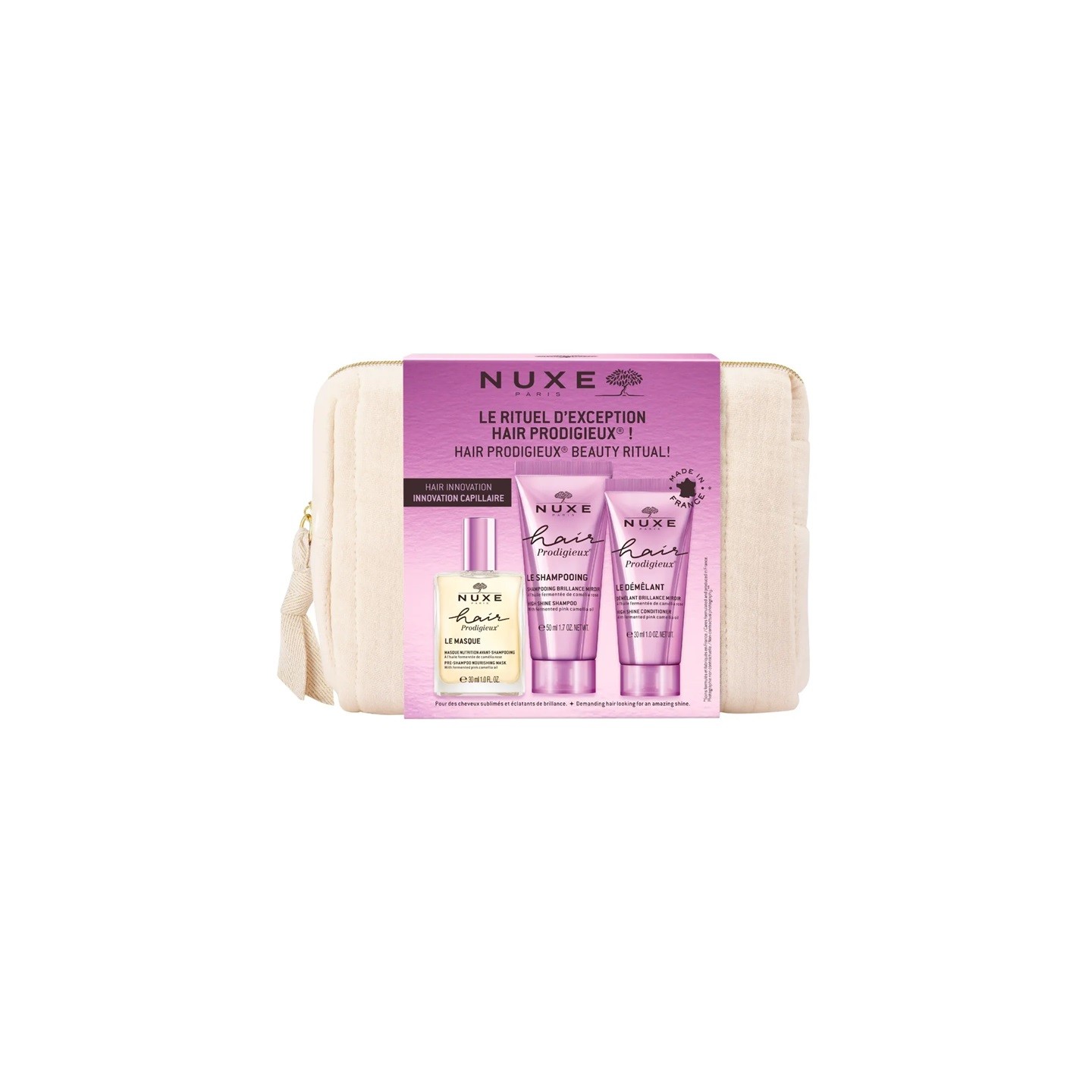 Nuxe Hair Prodigieux Trousse Le Rituel d'Exception - 3 soins