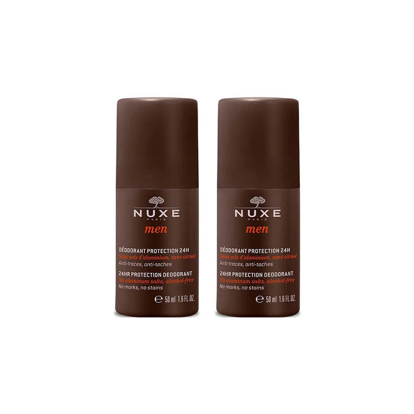 Nuxe Men Déodorant Protection 24h - 2x50ml