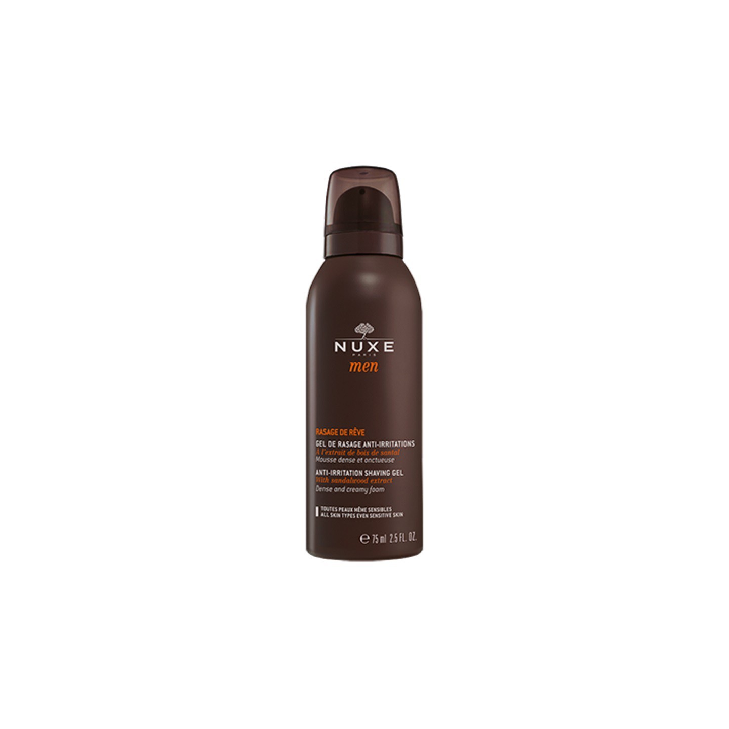 Nuxe Men gel de rasage anti-irritations - 75ml
