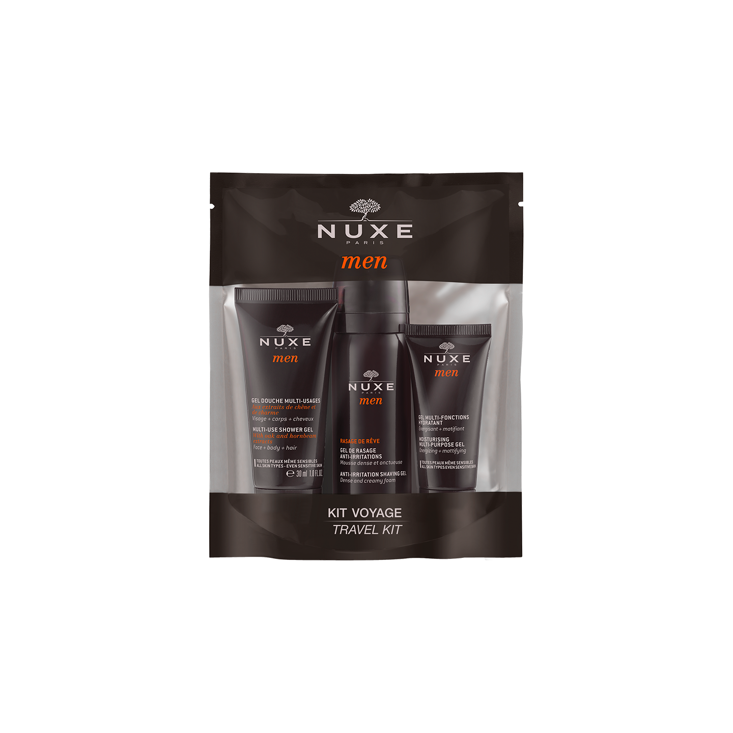 Nuxe Men Trousse Le Baroudeur - 3 soins