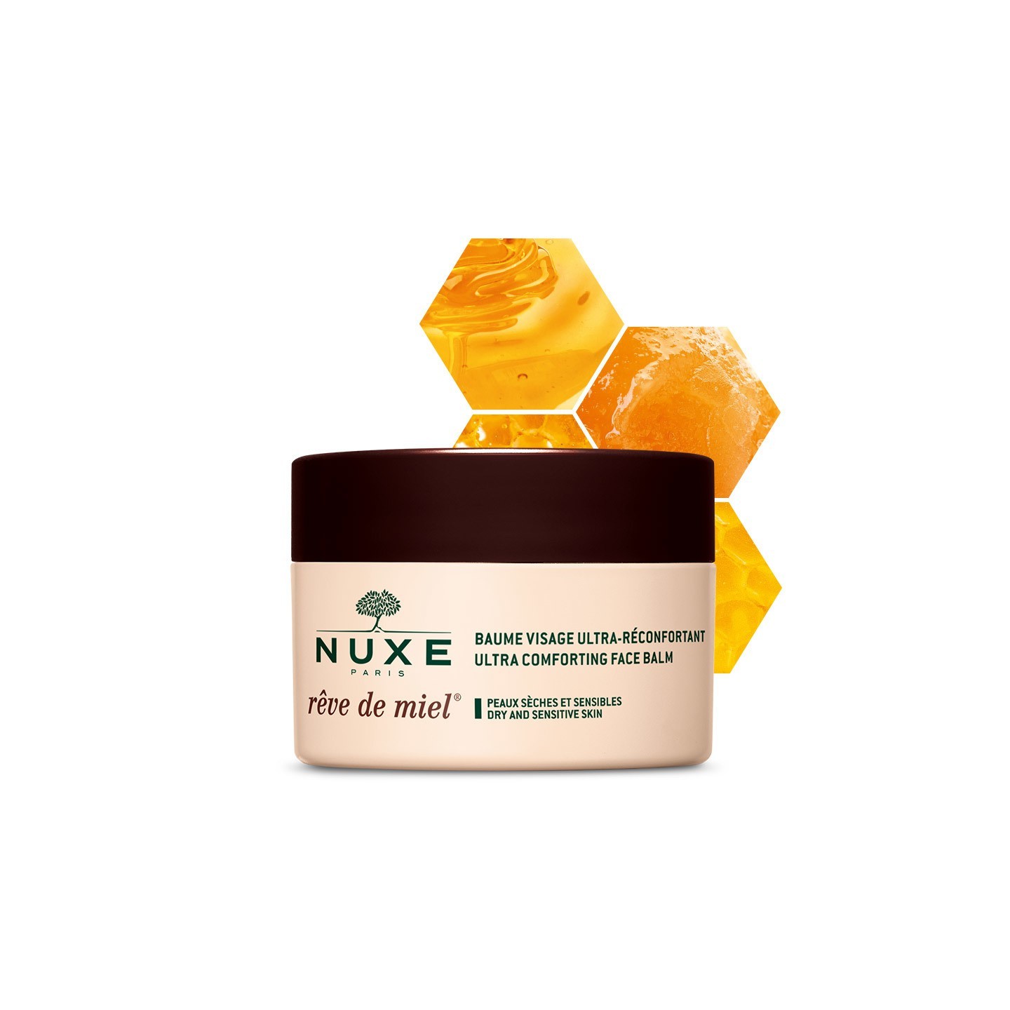 Nuxe Rêve de Miel Baume visage ultra-réconfortant - 50ml