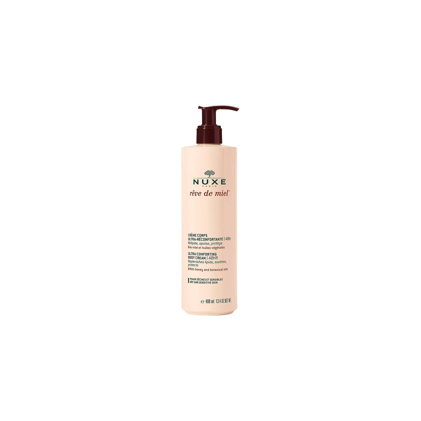 Nuxe Rêve de Miel Crème corps ultra réconfortante 48h - 400ml