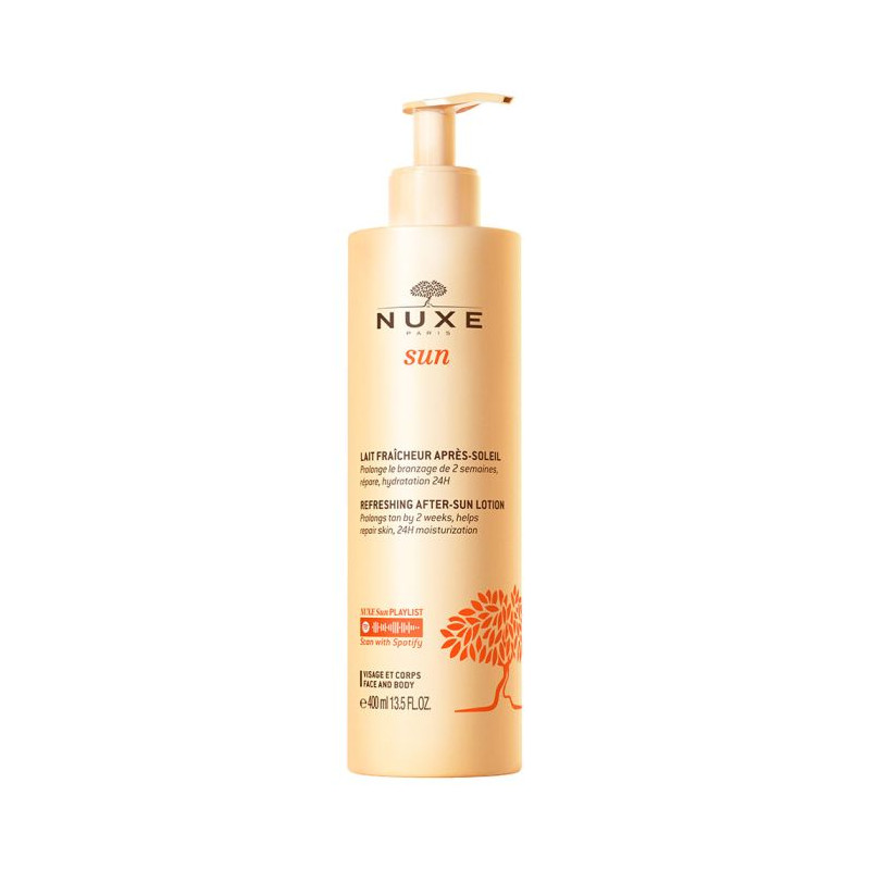 Nuxe Sun Lait Fraîcheur Après-Soleil Visage et Corps 400 ml