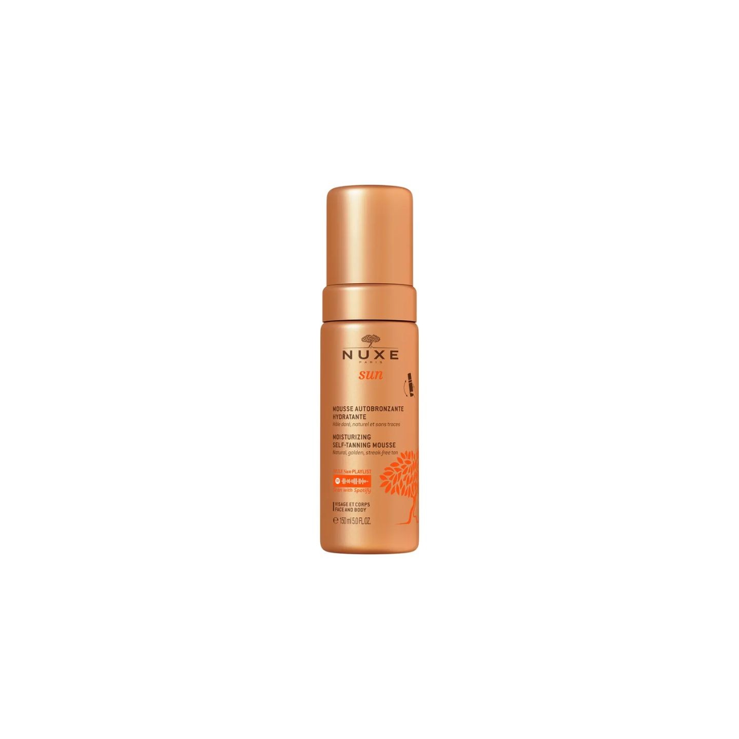 Nuxe Sun Mousse autobronzante hydratante visage et corps - 150ml