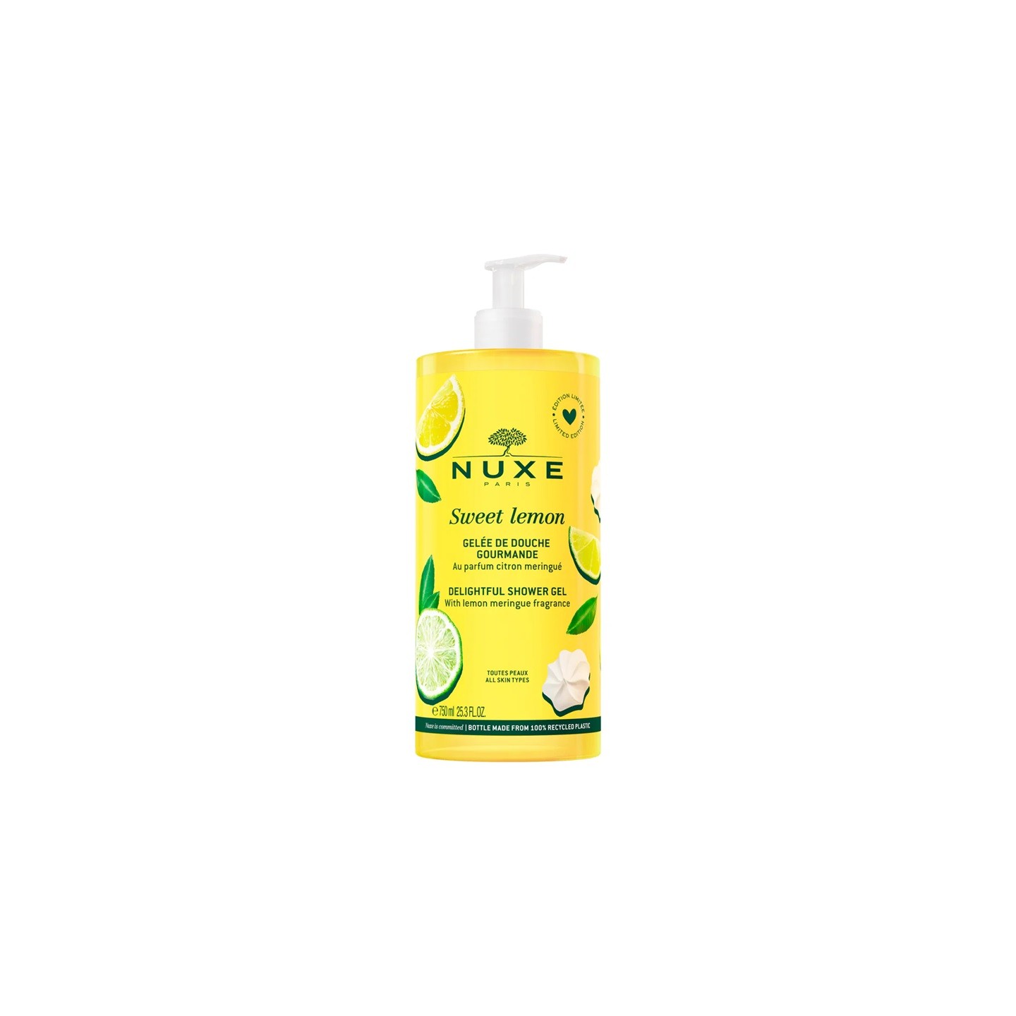 Nuxe Sweet Lemon Gelée de douche gourmande - 750ml