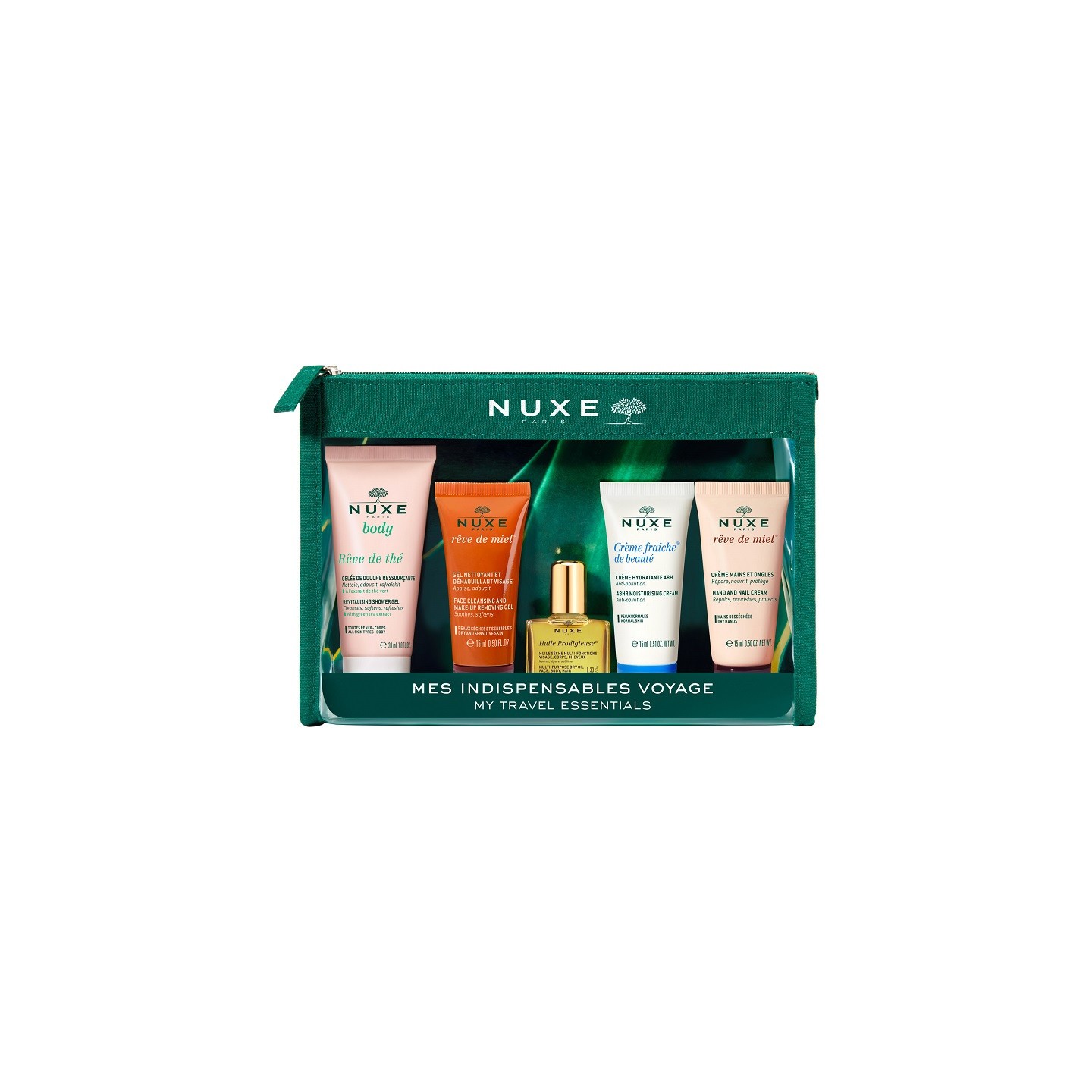 Nuxe Trousse Mes indispensables Voyage - 5 soins