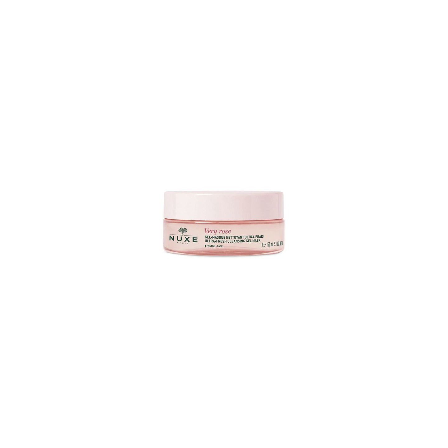 Nuxe very rose gel-masque nettoyant 150 ml
