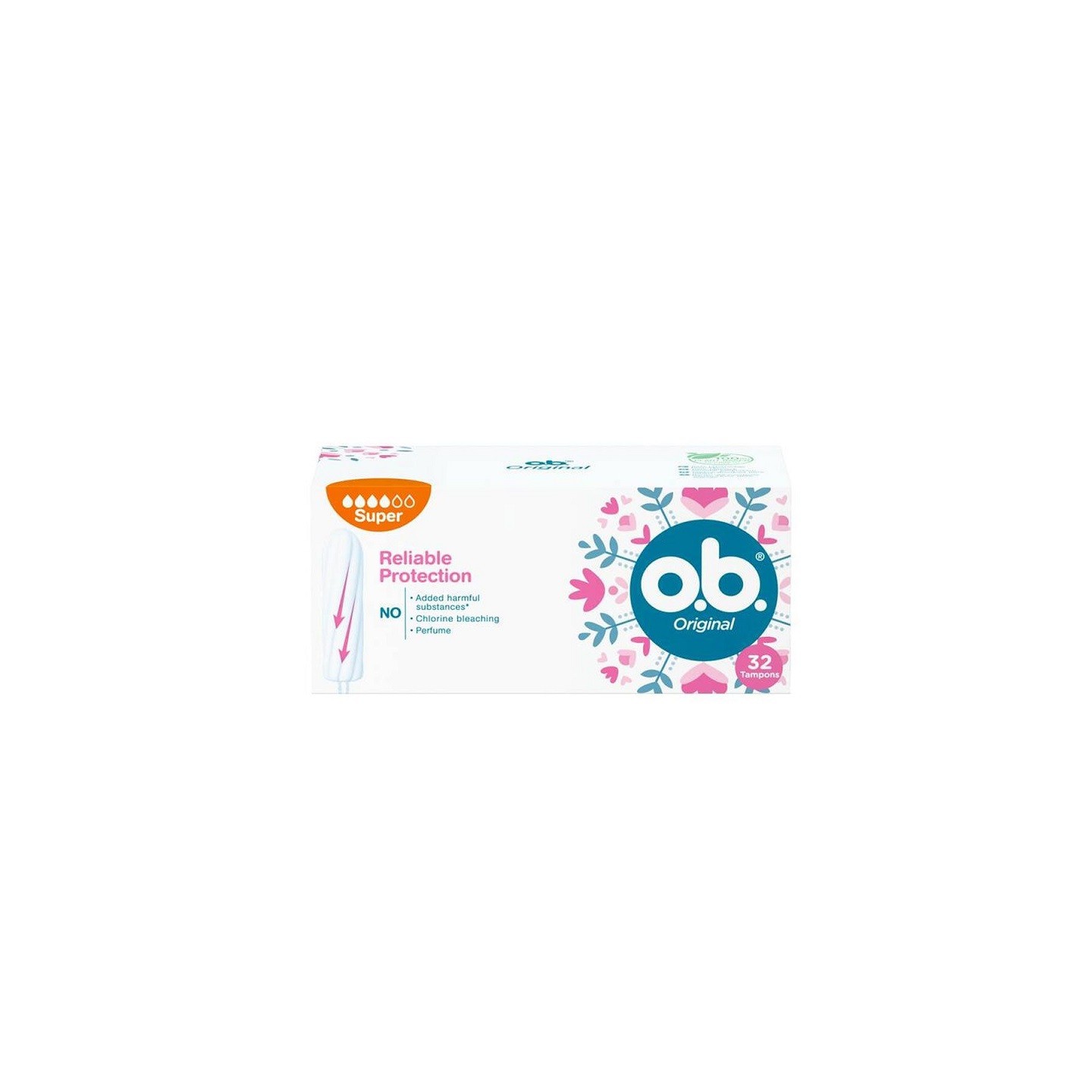 OB Original Tampons hygiéniques Super - 32 tampons