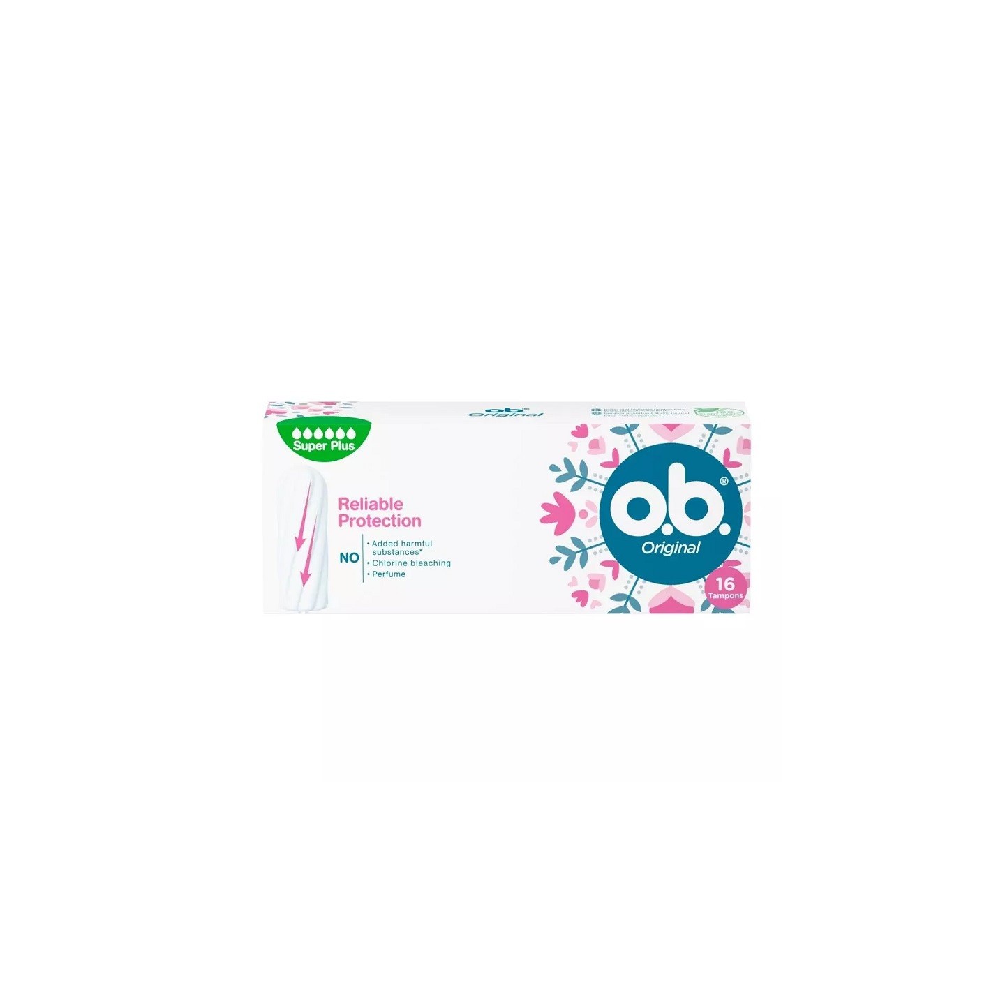 OB Original Tampons hygiéniques Super Plus - 16 tampons