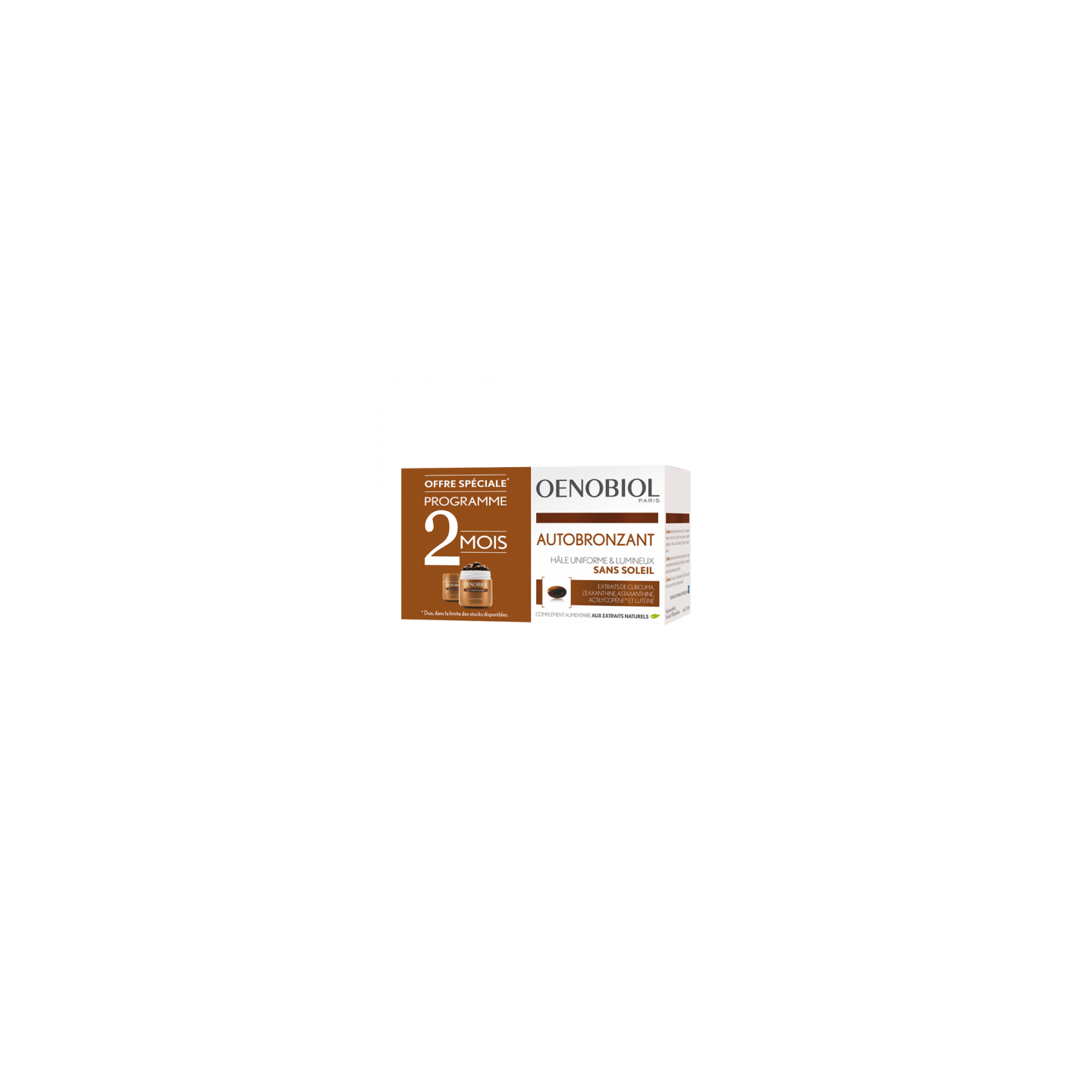 Oenobiol Autobronzant - Lot de 2 x 30 capsules