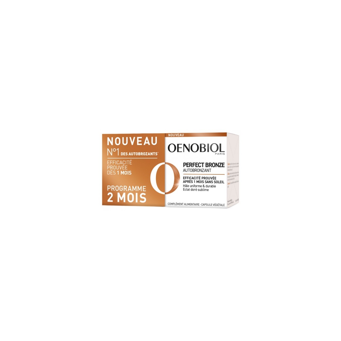 Oenobiol Perfect Bronze Autobronzant - 2 x 30 gélules