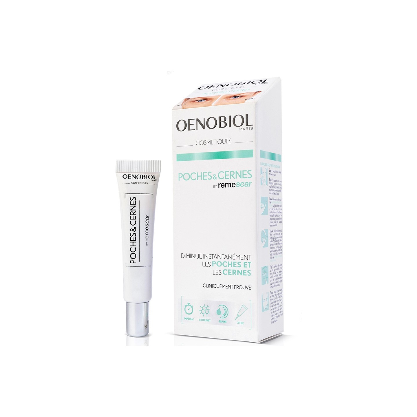 Oenobiol poches et cernes crème - 8ml