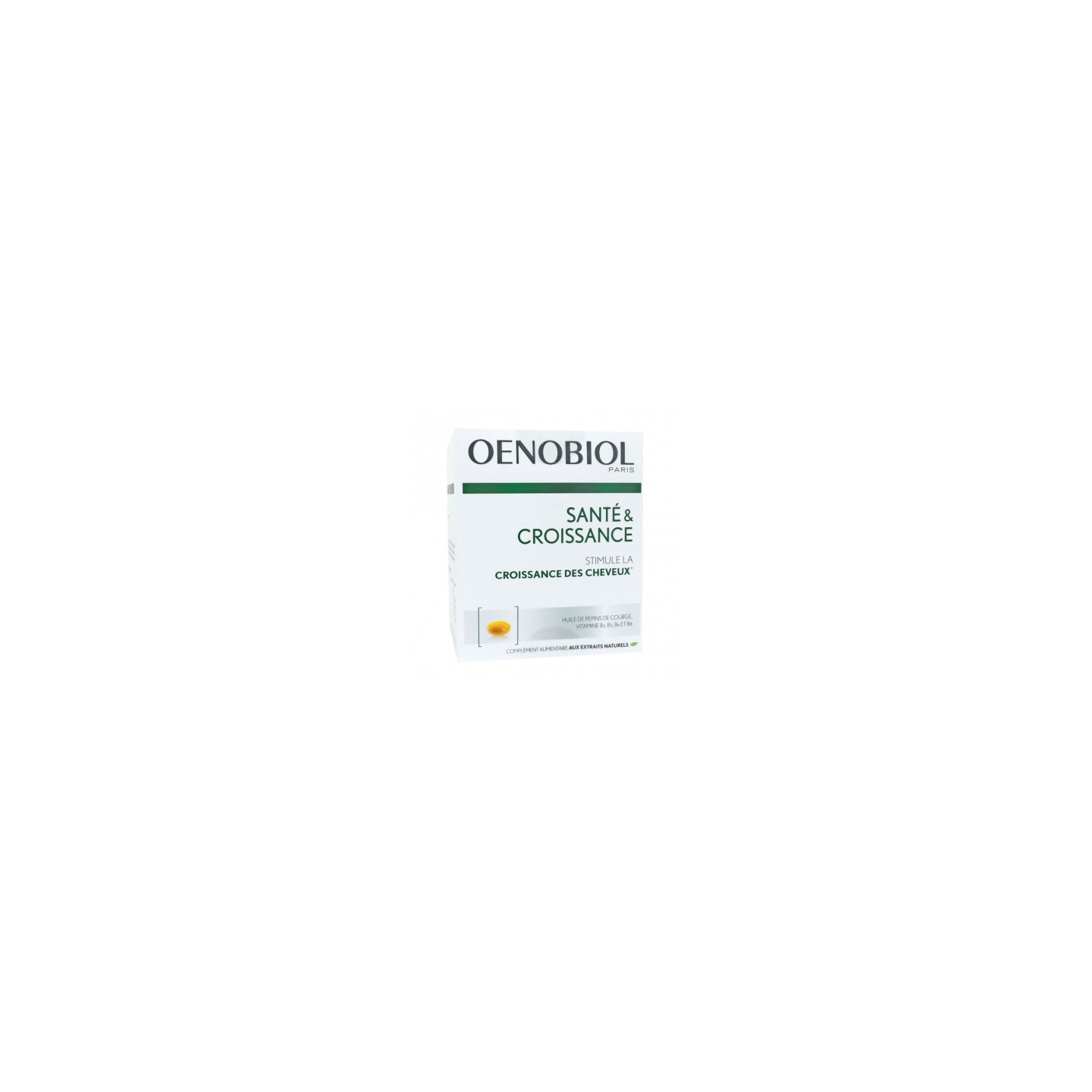 Oenobiol Santé & Croissance cheveux - 180 capsules