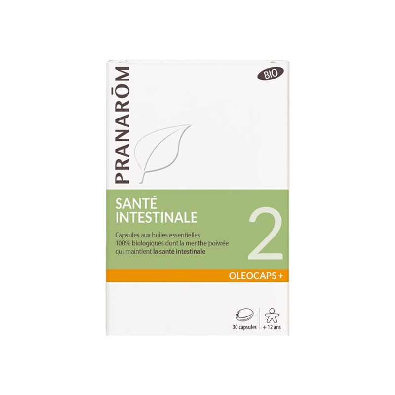 Pranarom Oleocaps 2 Santé Intestinale Bio 30 capsules
