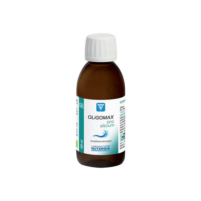 OLIGOMAX ZINC - SILICIUM Nutergia solution de 150 ml