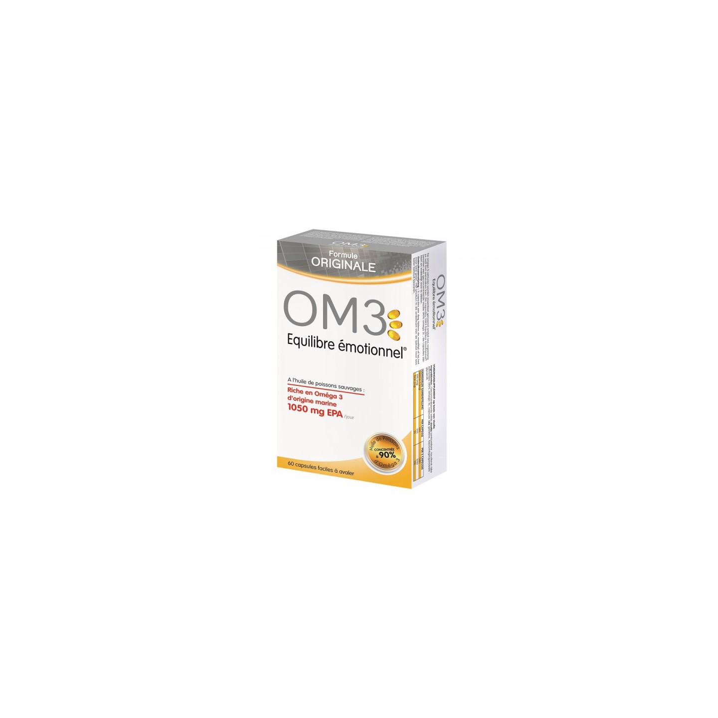 OM3 Équilibre Émotionnel 60 Capsules