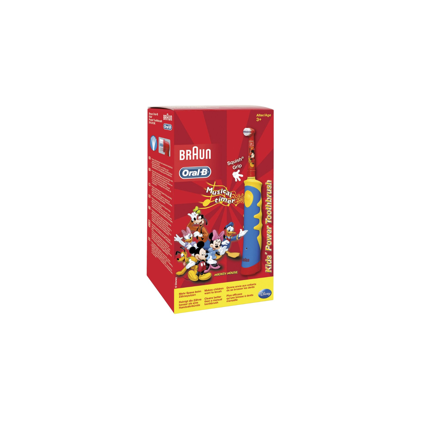 Oral B Brosse à dents Electrique Disney Mickey Mouse Age 3+