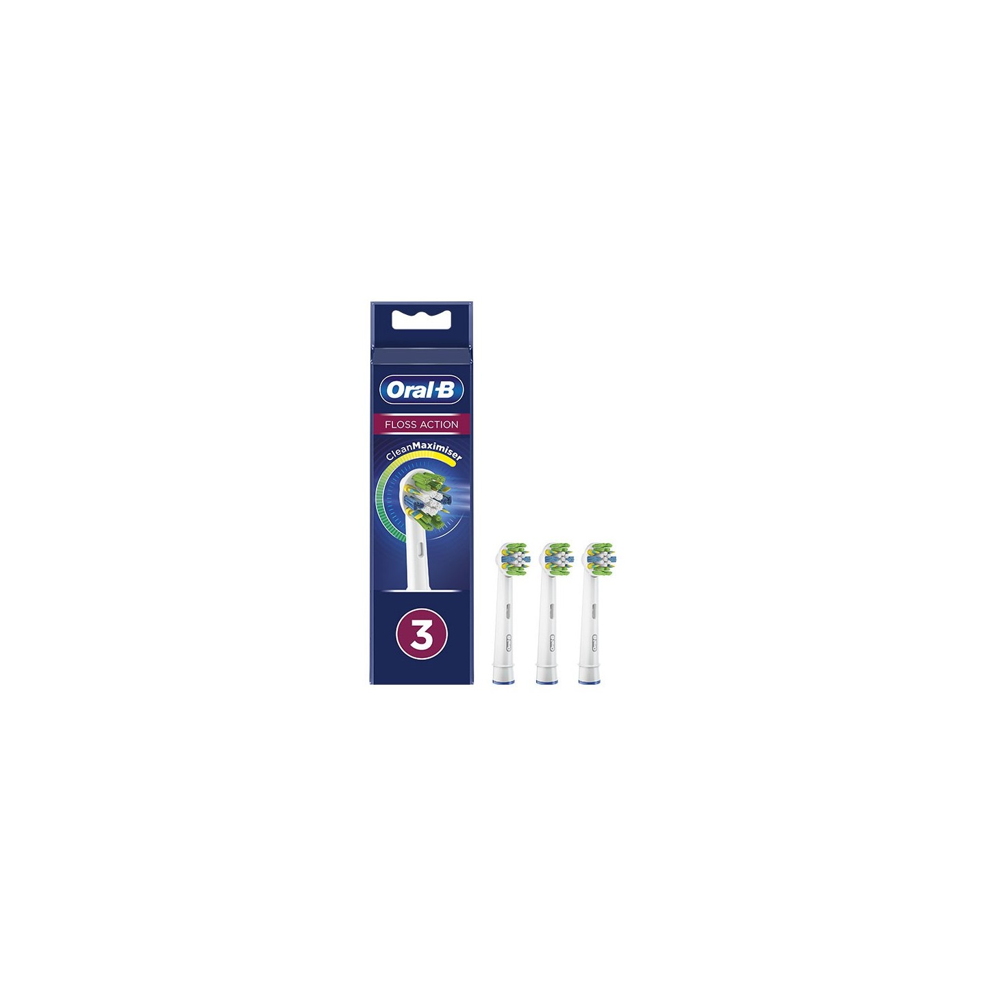 Oral B Clean Maximiser Brossettes Floss Action - Lot de 3
