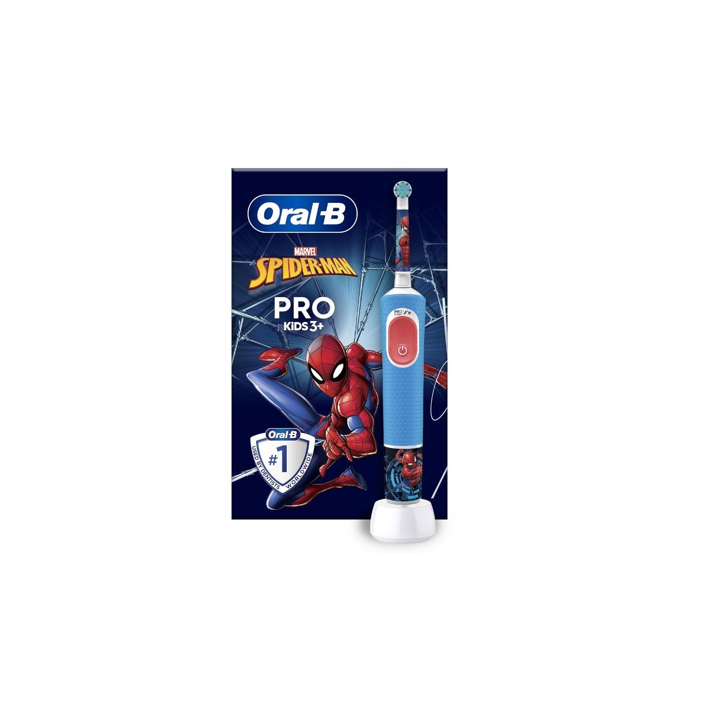 Oral B Pro Kids Brosse à dents électrique Spiderman + 3 ans