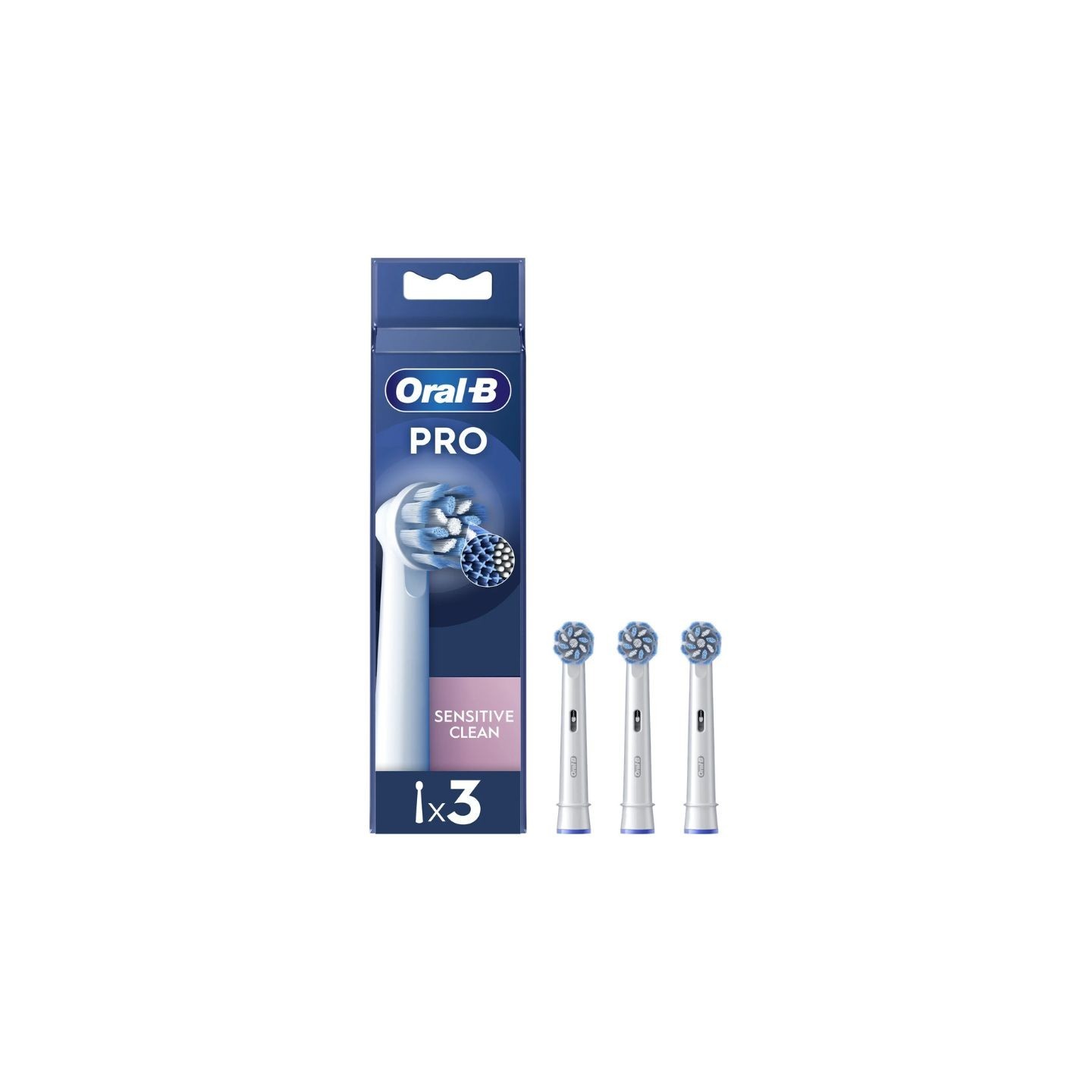 Oral B Pro Sensitive Clean Brossettes - Lot de 3