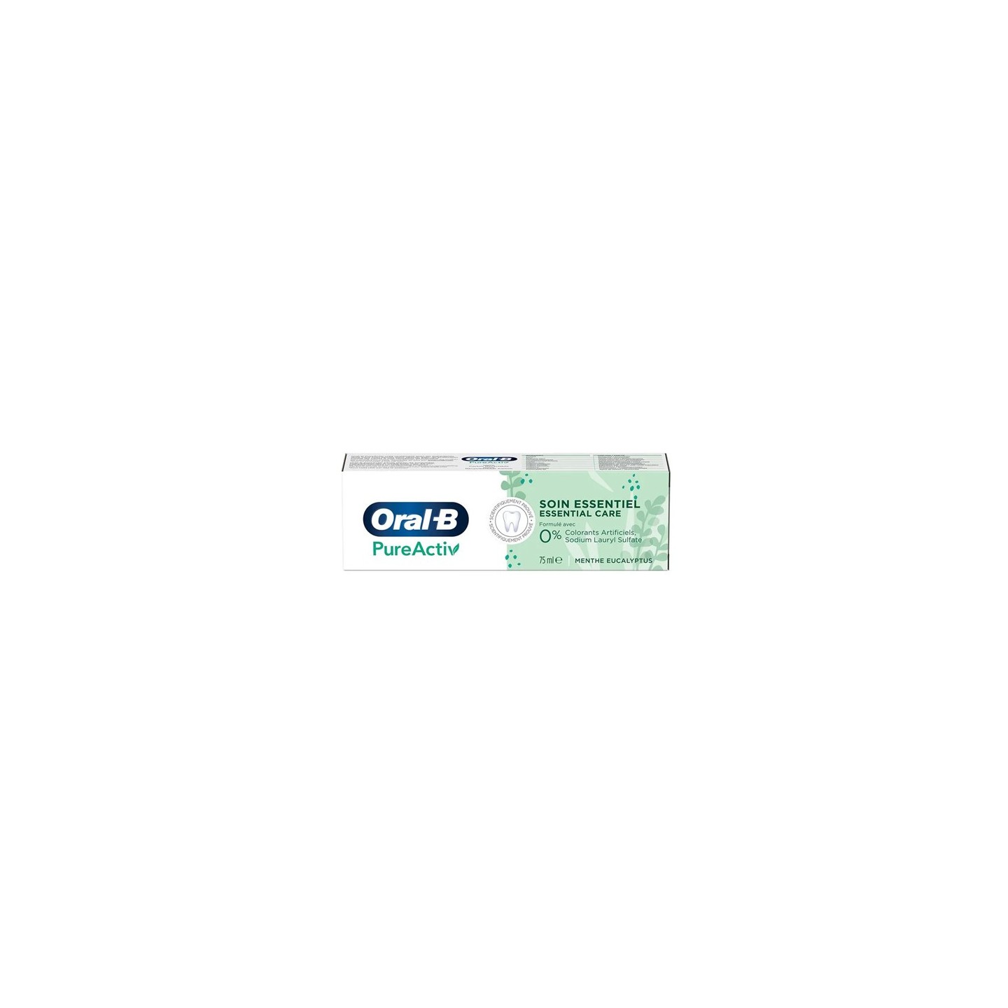 Oral B PureActiv Dentifrice soin essentiel - 75ml