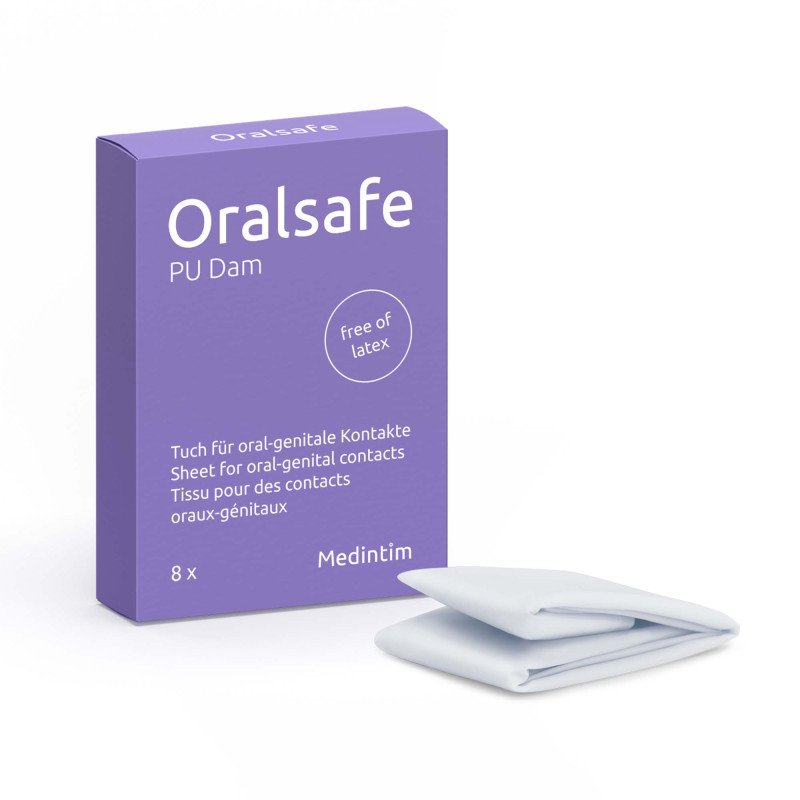 Oralsafe digue dentaire vanille polyuréthane