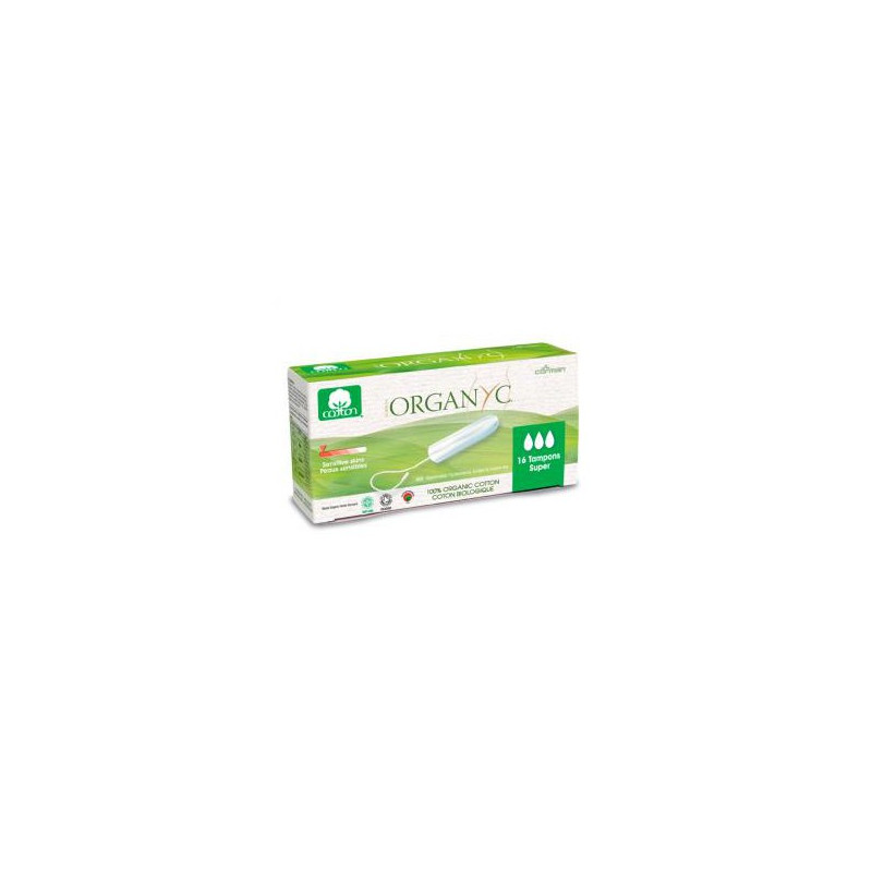 ORGANYC 16 TAMPONS SUPER