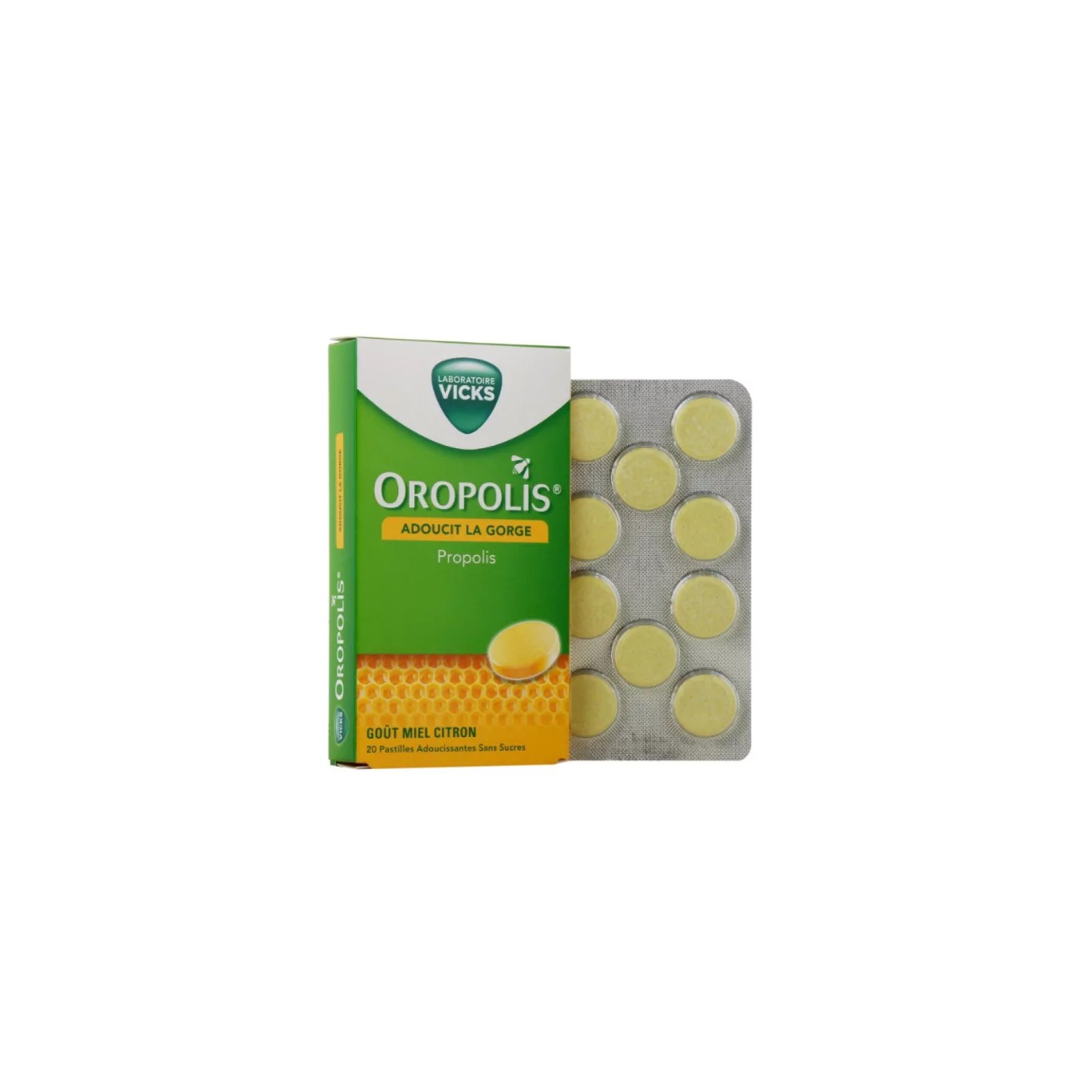 Oropolis 20 Pastilles adoucissantes pour la gorge