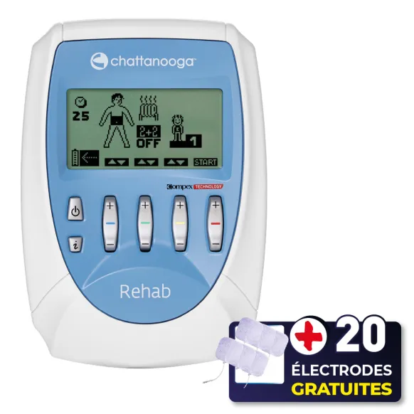 PACK COMPEX PRO REHAB + 20 ÉLECTRODES OFFERTES