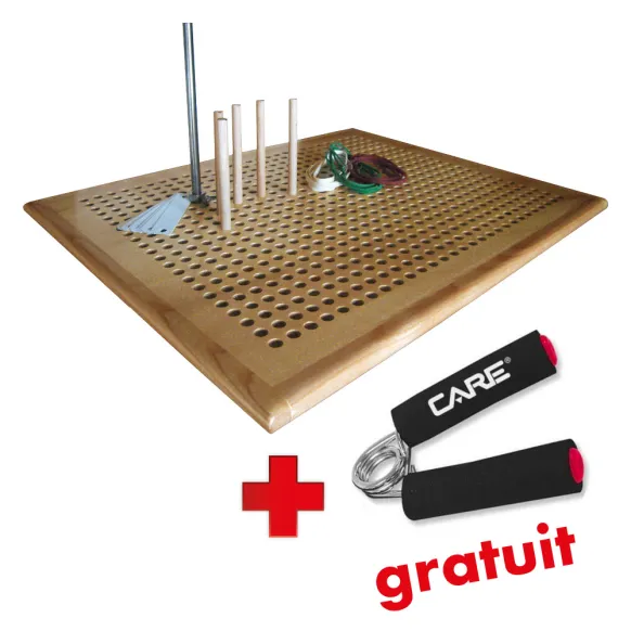 PACK PLATEAU CANADIEN EN BOIS + 1 PAIRE DE MUSCLETS GRATUITE