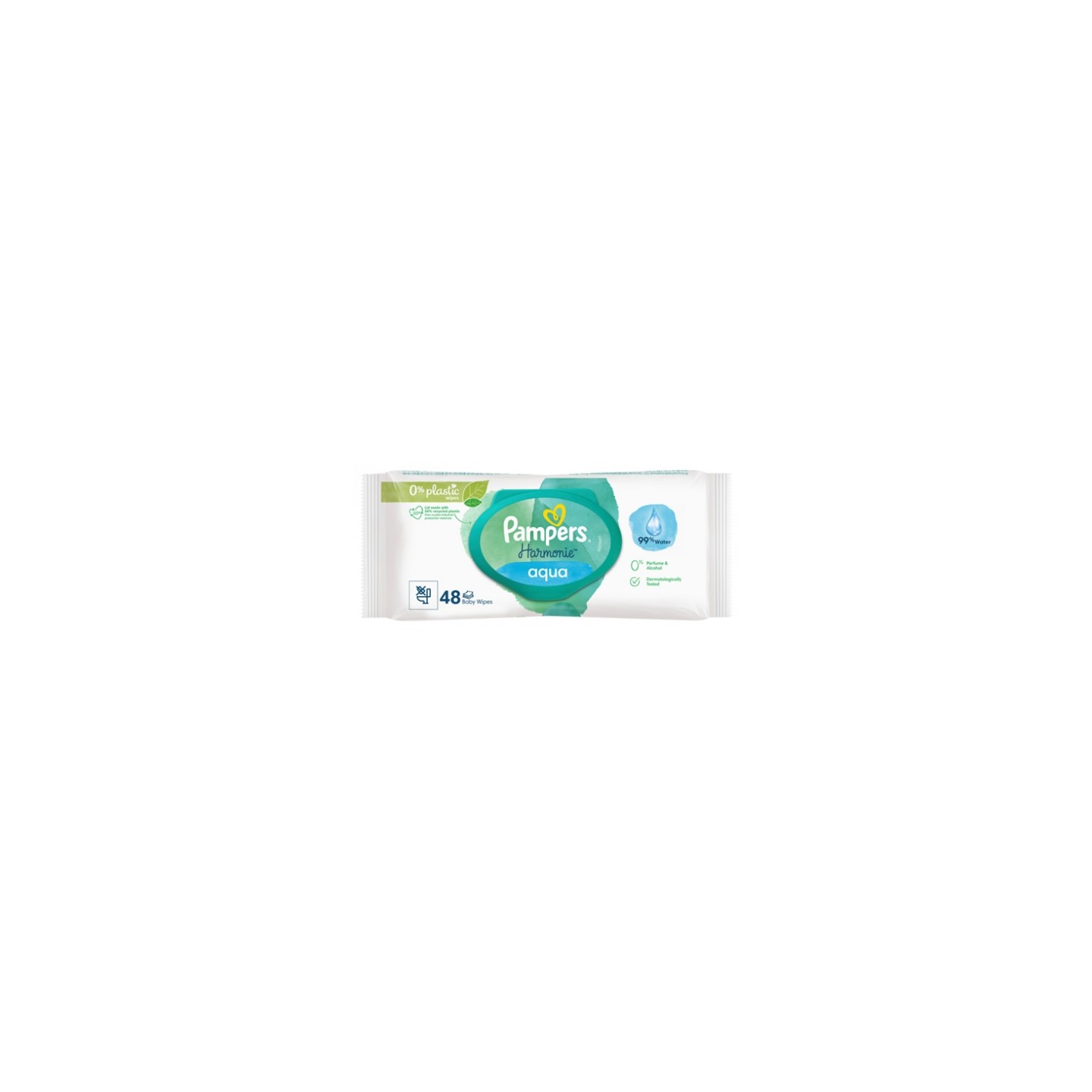 Pampers Aqua Harmonie Lingettes imprégnées x 48