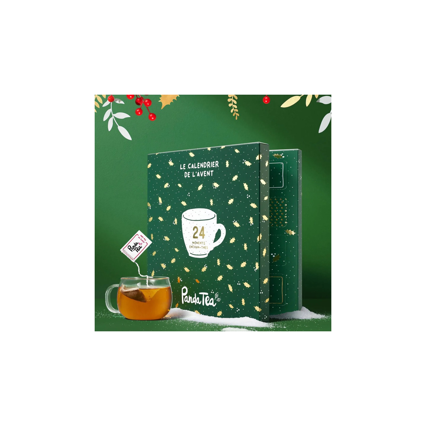 Panda Tea Calendrier de l'Avent thés & infusions Édition 2024