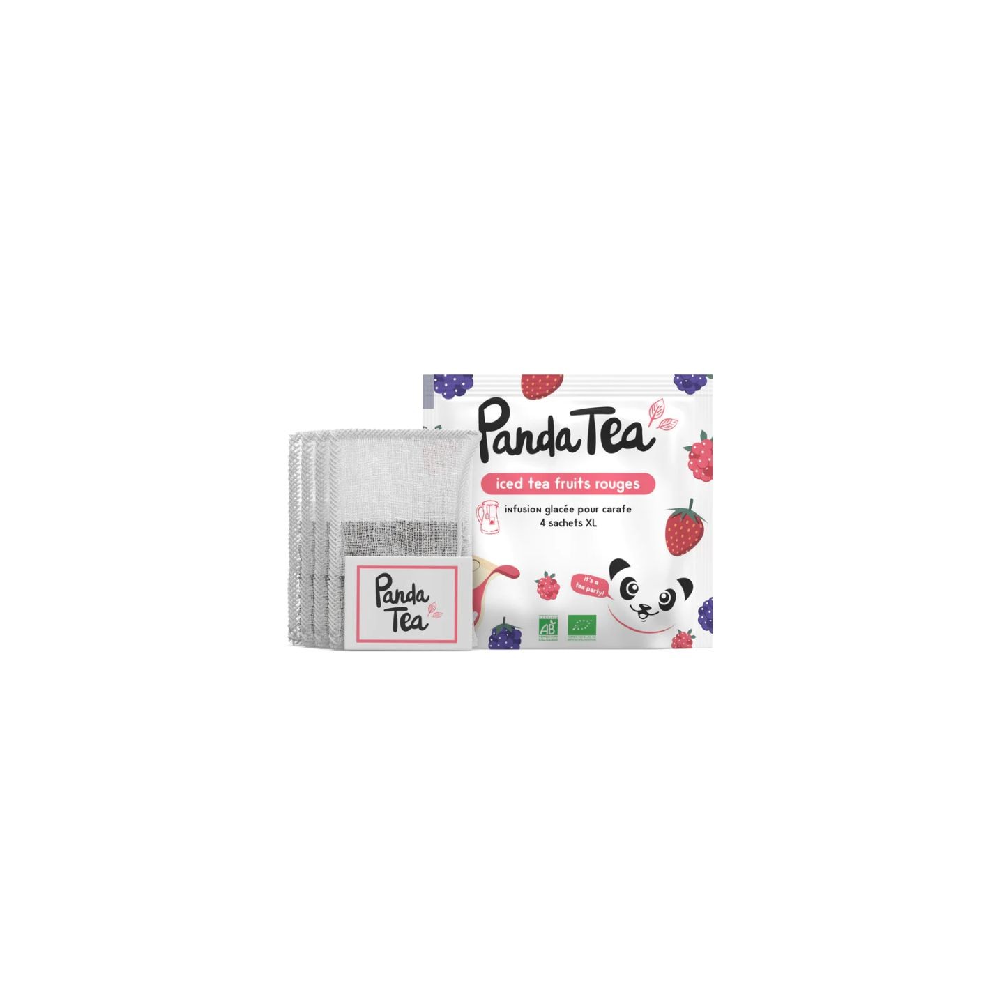 Panda Tea Iced Tea Fruits rouges XL Carafe - 4 sachets XL