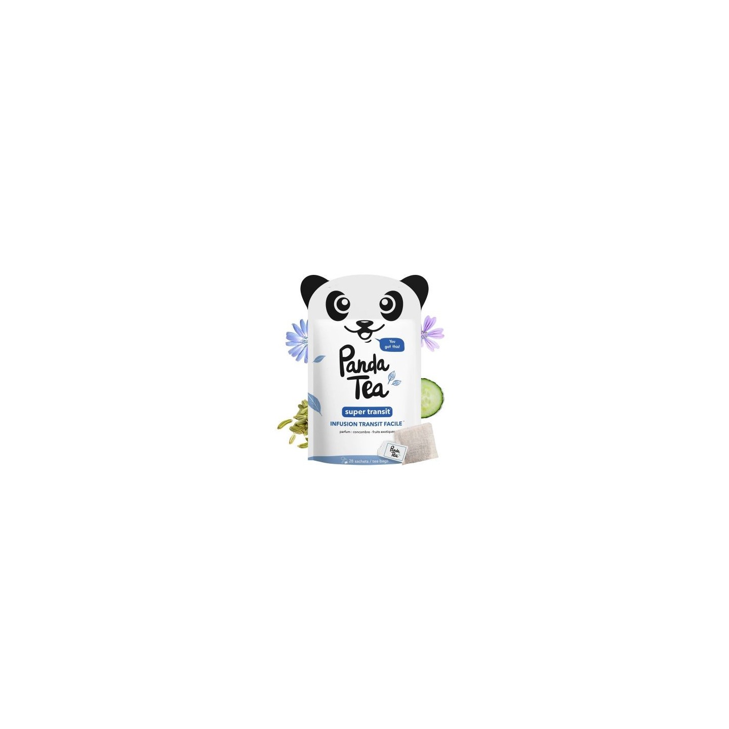 Panda Tea Super Transit 28 sachets