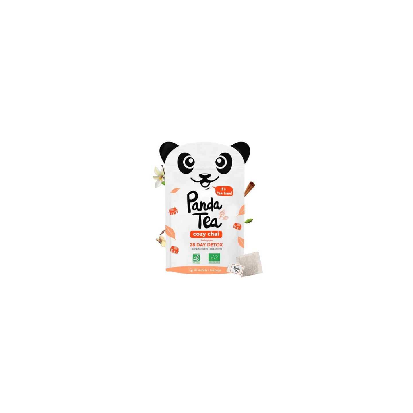 Panda Tea Thé Cozy Chai - 28 sachets