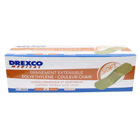 PANSEMENT MEDI'CLINIC SOFT 1000 PIECES