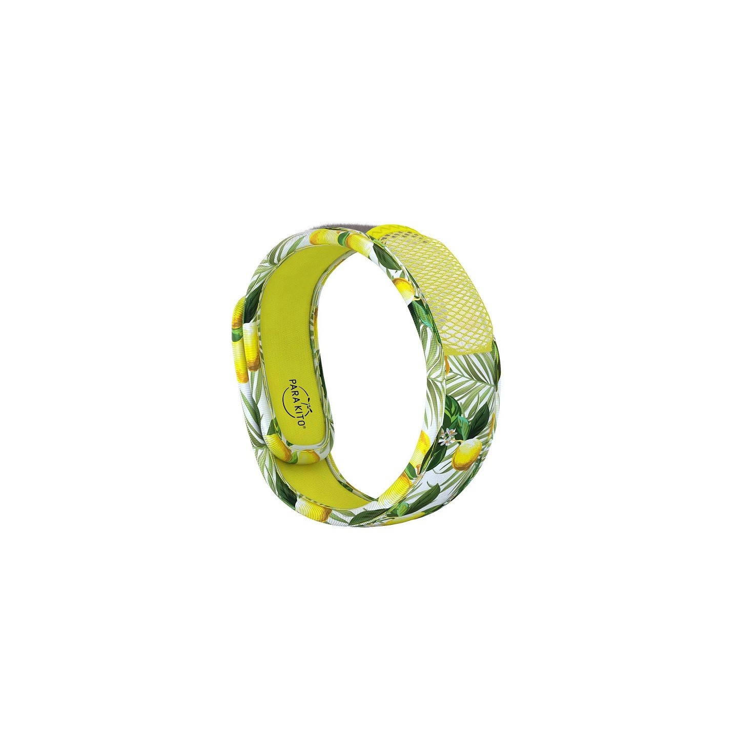 Parakito Graphic Bracelet anti-moustiques Lemon + 2 recharges