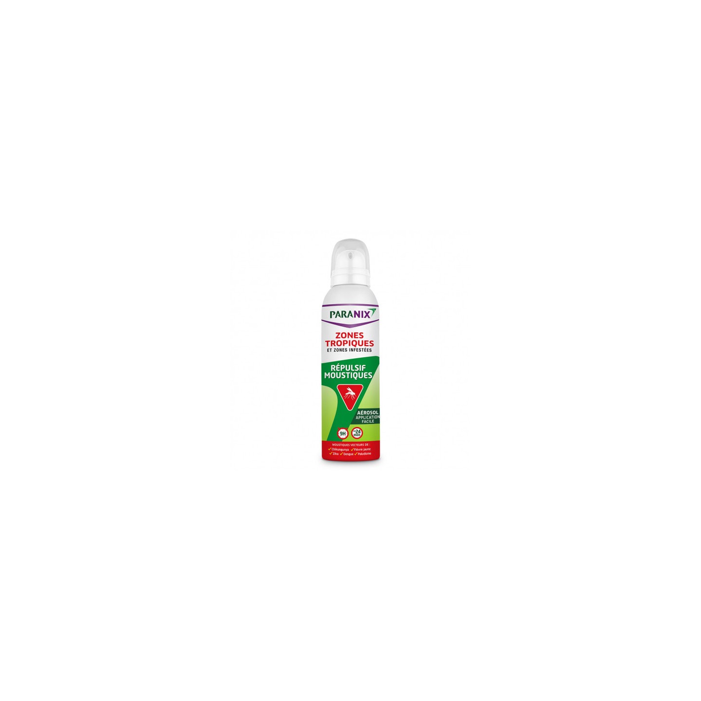 Paranix aérosol répulsif moustiques zones tropiques 125ml