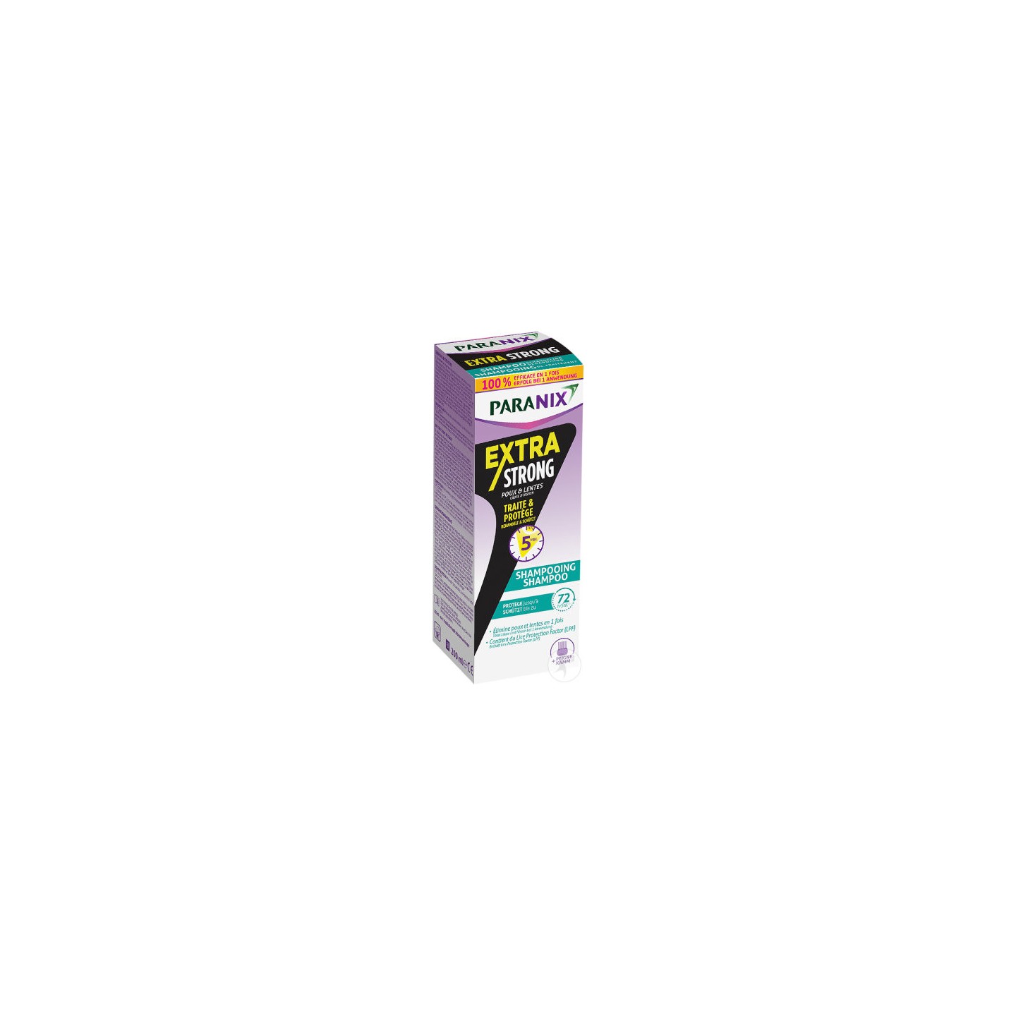 Paranix extra fort 5 min anti-poux - 200ml