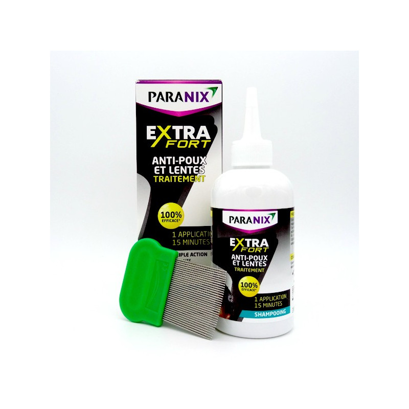 PARANIX EXTRA-FORT ANTI-POUX ET LENTES SHAMPOOING